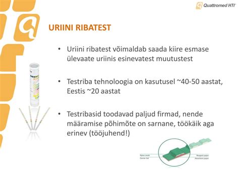 Uriini ribaanalüüs ja voolutsütomeetria (U.